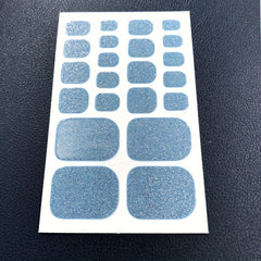 Glitter Nail Stickers Self Adhesive Nail Art Decals - Home Nail Decor