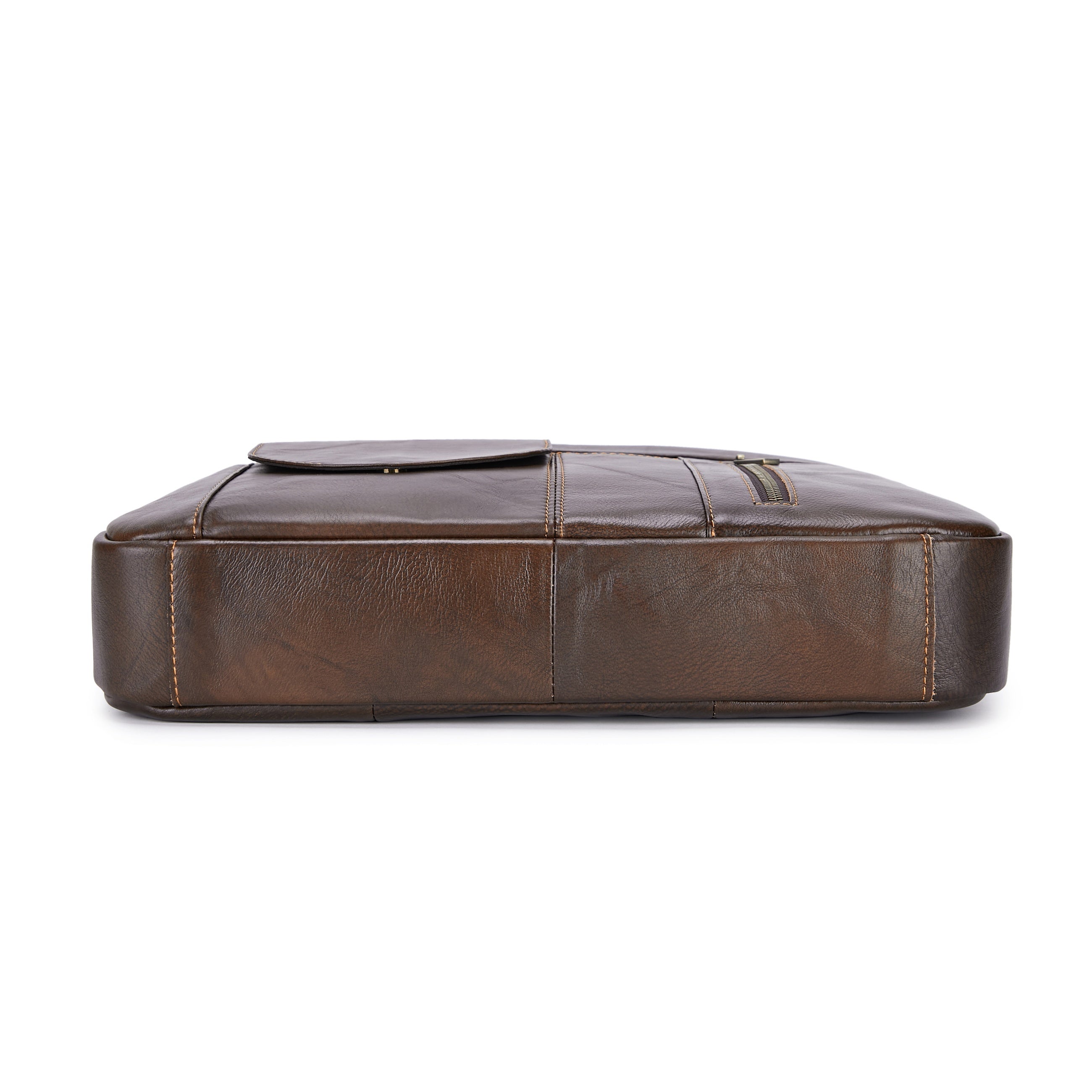 Vintage Leather Men's Bag Top Layer Cowhide Handbag Men's Briefcase