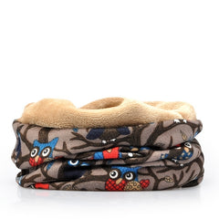 Women Baggy Beanie Hat Stretch Infinity Scarf Head Wrap Cap