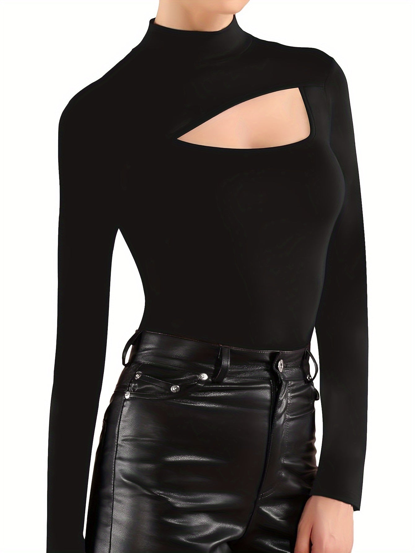 Long Sleeve Shaping Bodysuit Tummy Control Butt Lifting Body Shaper