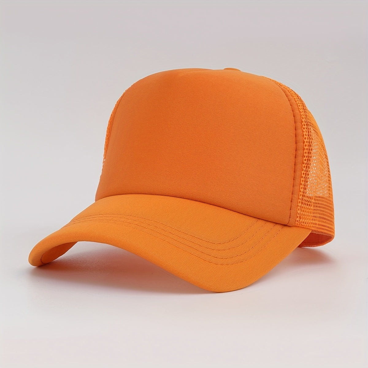 Solid Breathable Baseball Cap Mesh Sun Visor Hats Man Unisex Sports Hat