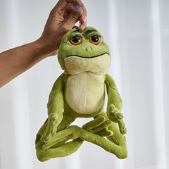 Lifelike Large Eyes Frog Plush Toy - 38 Green Frog Doll