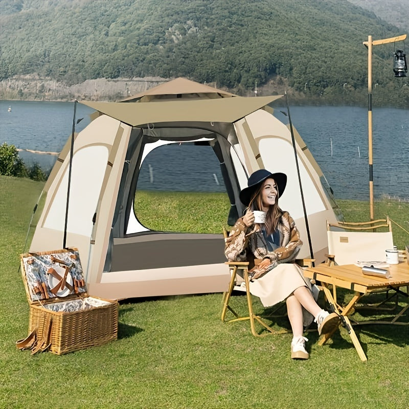 Large Waterproof Camping Tent Fully Automatic Portable Tent