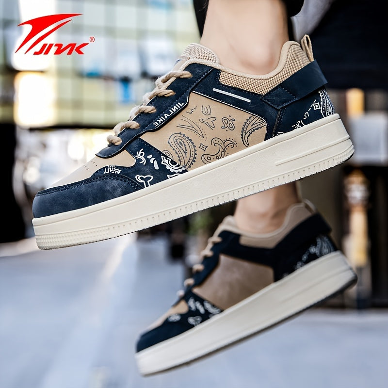 JNAK Men's Skate Shoes Casual Lace Up Sneakers Elevator Shoes