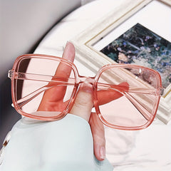 Men's Large Frame Sunglasses UV Resistant For Street Photography