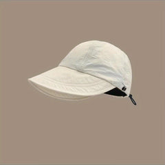 Hangable Mask Quick Drying Peaked Cap