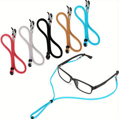 5pcs Leather Eyeglass Straps Anti Slip Retainers