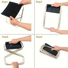Aluminum Alloy Folding Stool for Fishing - Ultra Light