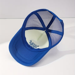 Embroidered Patch Mesh Baseball Cap Outdoor Caps For Summer