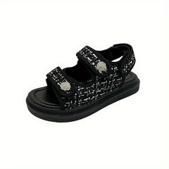 Women's Hook & Loop Casual Sandals Thick Sole Sports Flatform Shoes