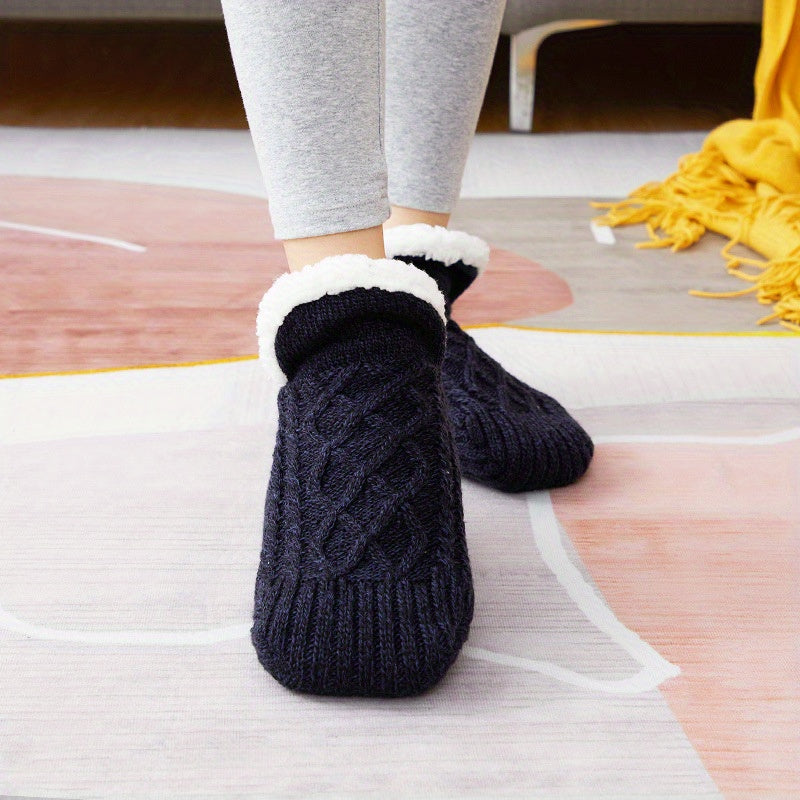 Kids' Warm Floor Socks Non-Slip Indoor Breathable Comfy Boys Girls