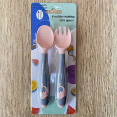 Baby Cutlery Set Learning To Eat Training Food Supplement