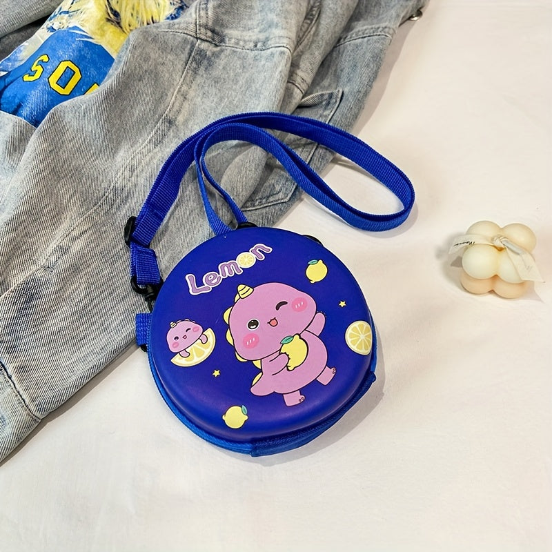 Kids Cartoon Crossbody Bag Mermaid Unicorn Dinosaur Bear Pattern Wallet