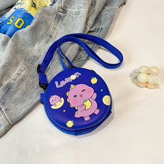 Kids Cartoon Crossbody Bag Mermaid Unicorn Dinosaur Bear Pattern Wallet