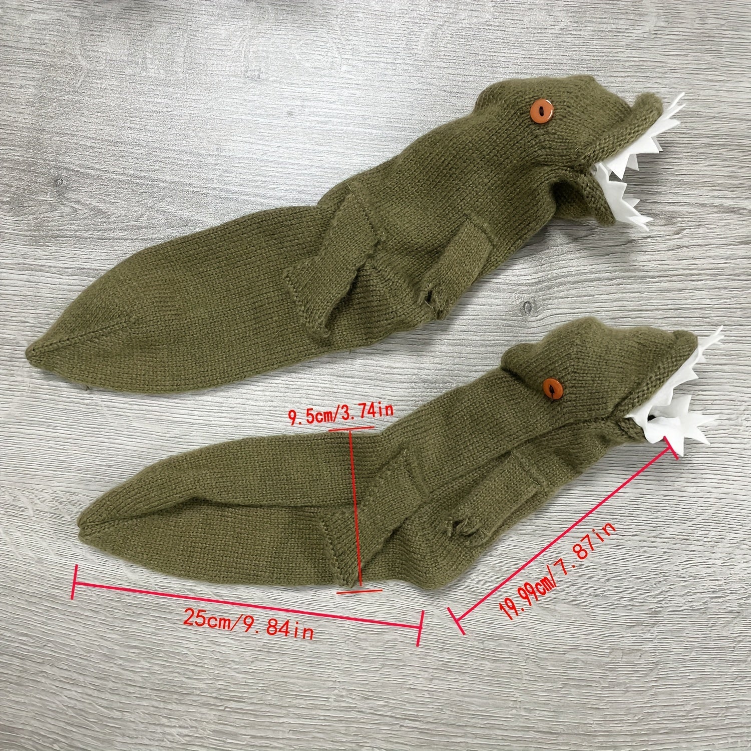 Dino Cartoon Knit Socks for Women