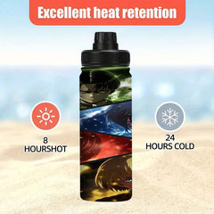 20oz Anime Character Stainless Steel Coffee Mug with Lid