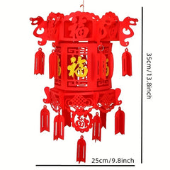 Red Lantern Palace Year Decoration DIY Wedding Pendant