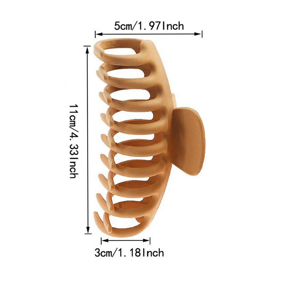 4pcs Big Hair Claw Clips For Women Large Claw Clip For Thin Thick Curly Hair