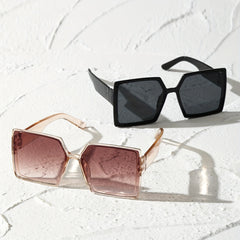 Square Sunglasses Large UV400 Sun Shades Driving Beach Travel