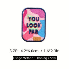 Embroidery Stickers Hat Sign Decoration DIY Accessories
