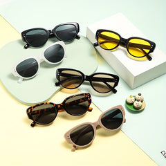 Girl's Oval Frame UV Protection Sports Sunglasses