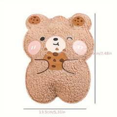 Cartoon Plush Hot Water Bag Teddy Soft Hand Warmer Office Outdoor Activities