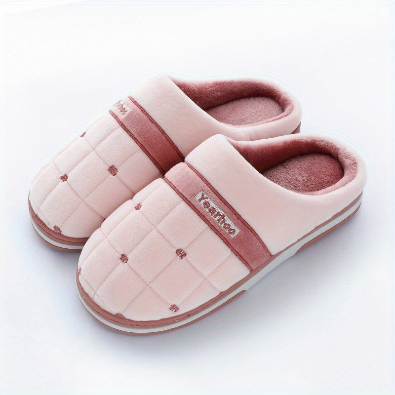 Warm House Shoes Unisex Non-slip Winter Home Shoes