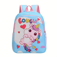 Kids Unicorn School Bag Kindergarten Backpack Spine Protection