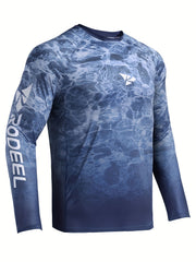 Men's Camo UPF 50 Sun Protection Shirt Long Sleeve Quick Dry