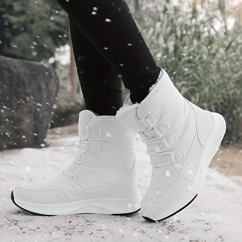 Women's Non Slip Winter Snow Boots Warm High Top Hiking Boots