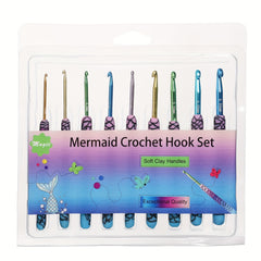 12pcs Ergonomic Handle Crochet Hooks Set For Arthritic Hands