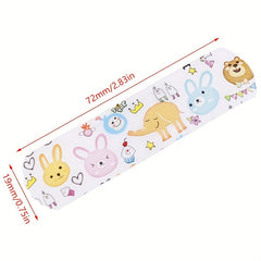 120PCS Transparent PE Cartoon Bandages Stickers