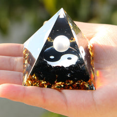 Amethyst Natural Crystals Orgone Pyramid Healing Reiki Chakra Energy Meditation