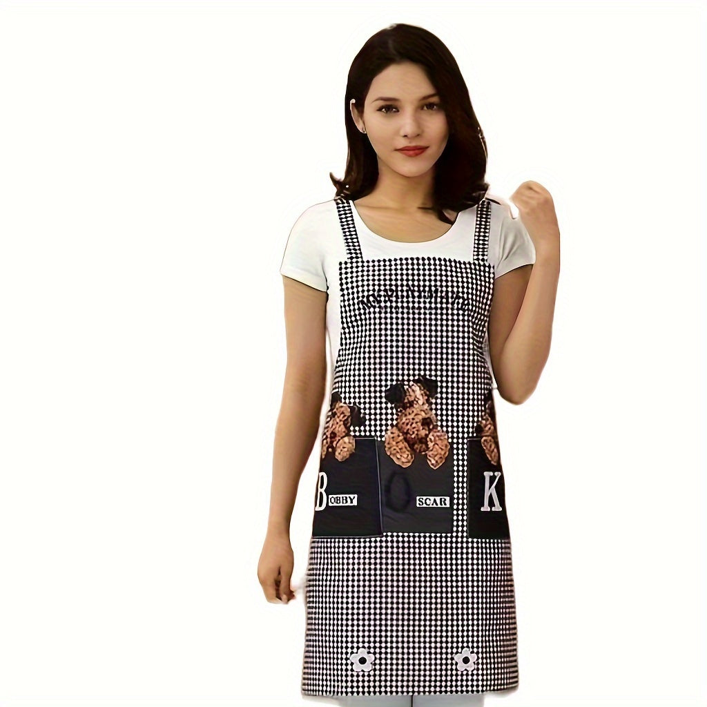 Waterproof Kitchen Cooking Apron for Gardening Baking