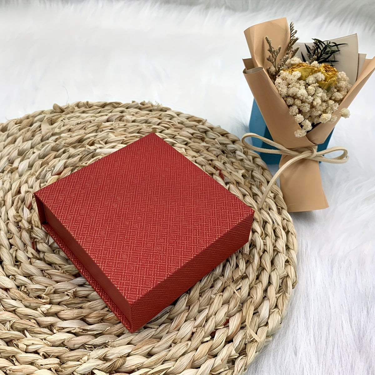 Magnet Flip Box Jewelry Earrings Necklace Ring Bracelet Box Packaging