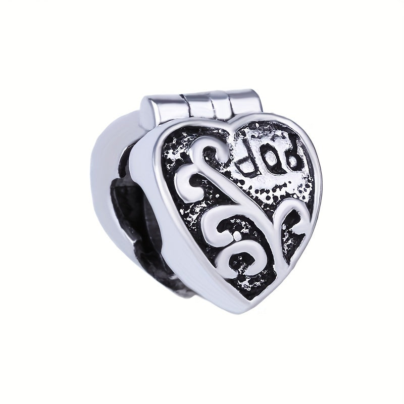 Four Leaf Clover Heart Sunflower Bead Clip Lock Charm for Bracelet