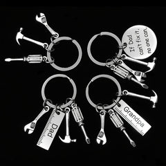 Stainless Steel Tool Keychain Hammer Wrench Screwdriver