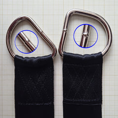 Tree Swing Hanging Kit 2100lbs Easy Install Straps & Snap Hooks