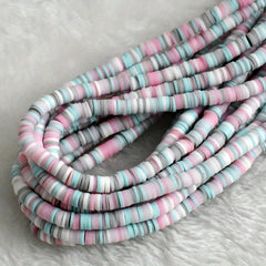 7mm Soft Ceramic Beads for Bracelets Necklaces Mixed Women's Accessories