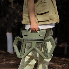 Thickened Plastic Portable Folding Stool for Outdoor Camping Fishing