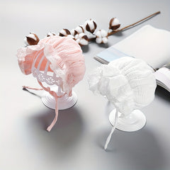 Baby Girl Lace Bonnet Sun Protection Hat