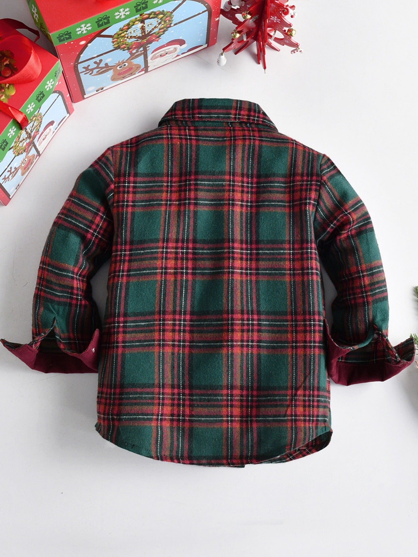 Baby Boys Christmas Outfit Gentleman Outfit Long Sleeve Bow Tie