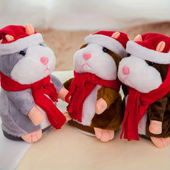 Talking Hamster Plush Toy Recording Plush Interactive Toy Christmas Gift