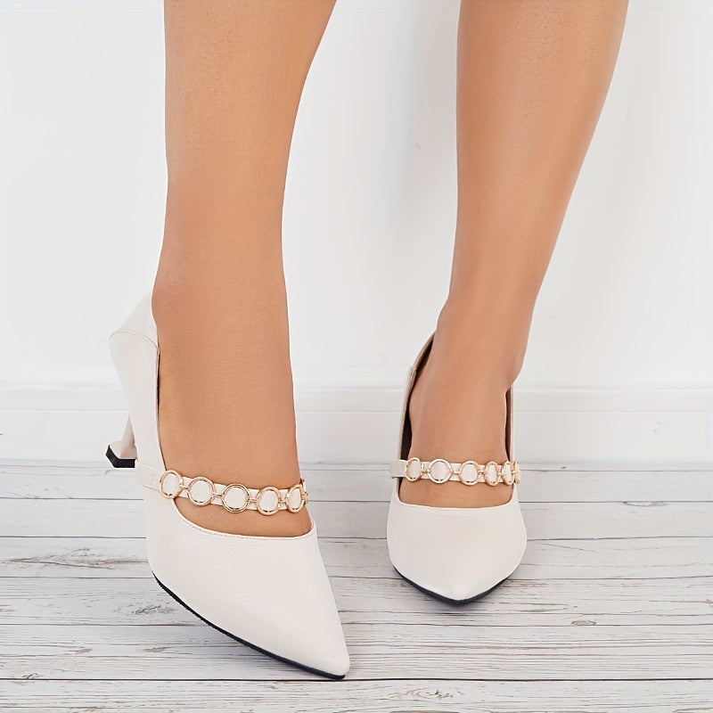 Women's Pointed Toe High Heels Stiletto Dress Pumps