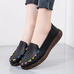 Women's Soft Sole Slip On Loafers Lightweight Walking Flats
