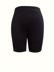  Sporty Shorts High Rise Stretch Skinny Shorts