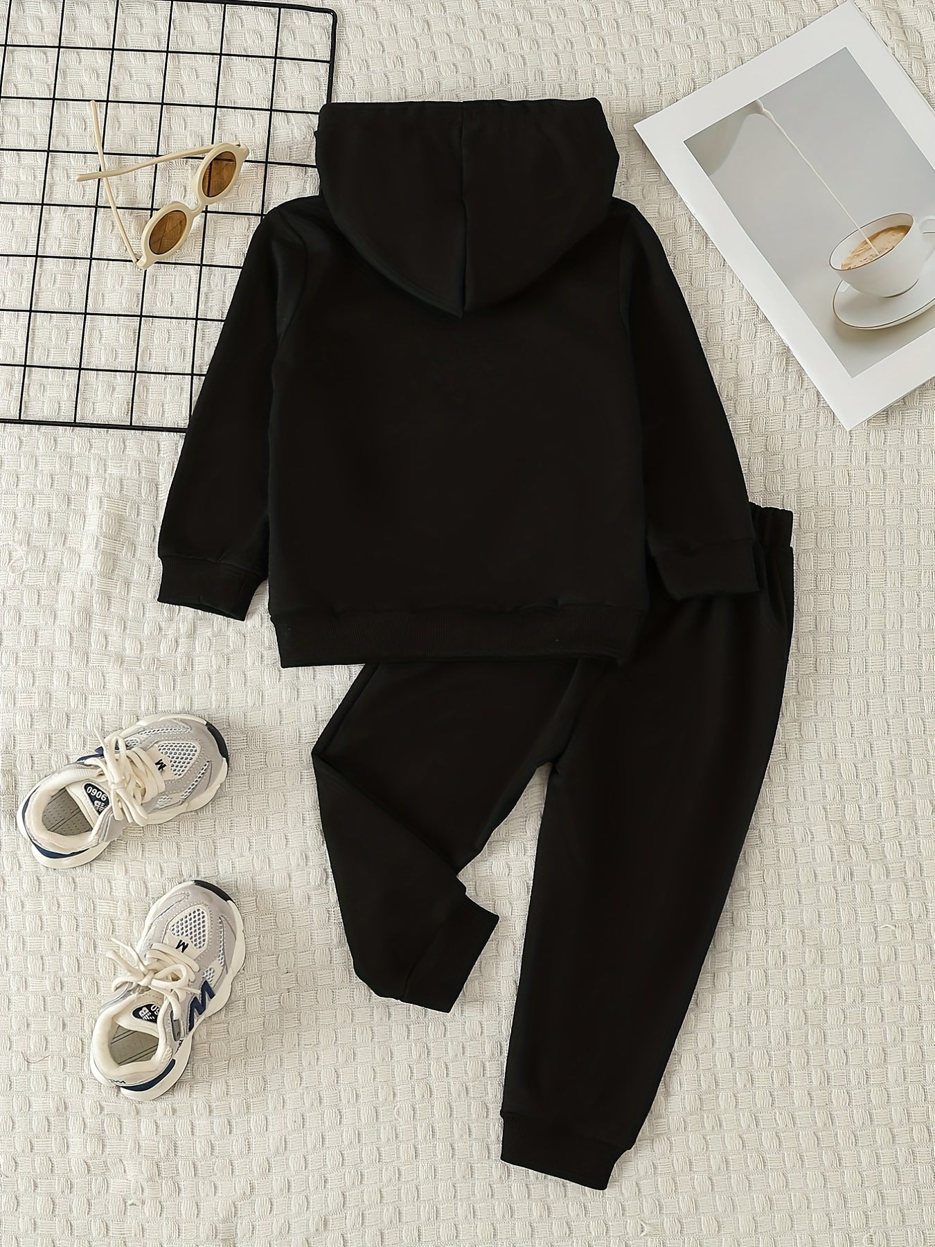 Toddler Casual Suit Long Sleeve Sweatshirt Hoodie Pants Set