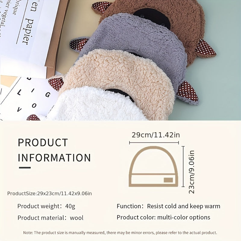 Lamb Wool Hat for Warmth & Style