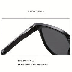 Oversized Cat Eye Sunglasses Solid Square Frame Glasses UV400