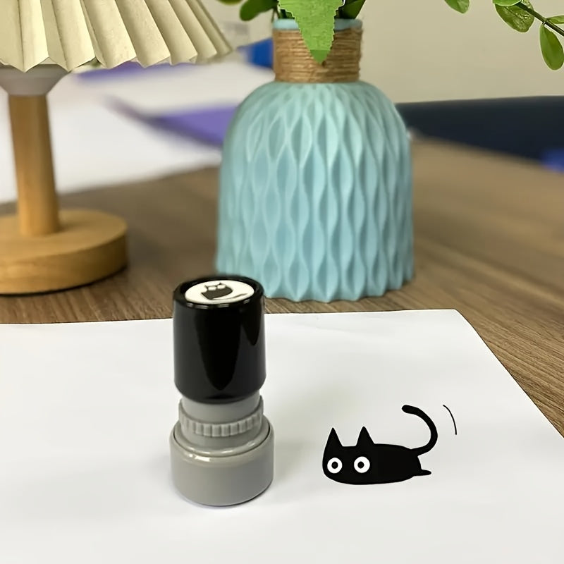 Cat Teacher Reward Stamp for Classroom Encouragement
